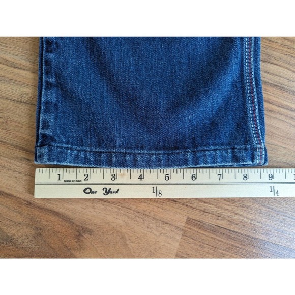 Vintage 1970s LANDLUBBER High Waist Flare Jeans BELL BOTTOM Made in USA B3 - Picture 9 of 16